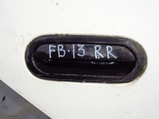Ручка двери внешняя, NISSAN, SUNNY, FB13, GA13DS, 1990-1993, R, R