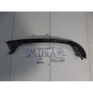 Накладка двери багажника, HYUNDAI, SANTA FE CLASSIC , SM, D4EA, 04.2007 - 04.2013, R, L, 81730-26000