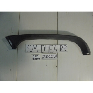 Накладка двери багажника, HYUNDAI, SANTA FE CLASSIC , SM, D4EA, 04.2007 - 04.2013, R, R,  81740-26000