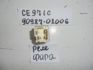 Реле, TOYOTA, COROLLA, CE97, 1C, 1987-1991, 90987-02006