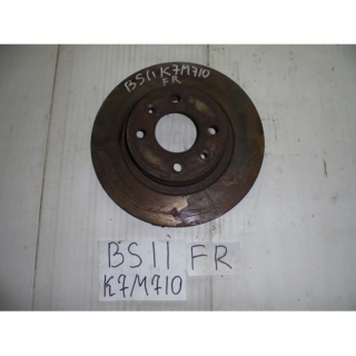 Диск тормозной, RENAULT, SANDERO, BS11, K7M710, 2012, F, R
