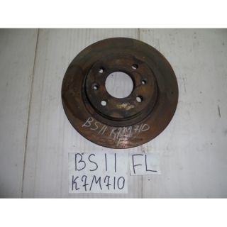 Диск тормозной, RENAULT, SANDERO, BS11, K7M710, 2012, F, L