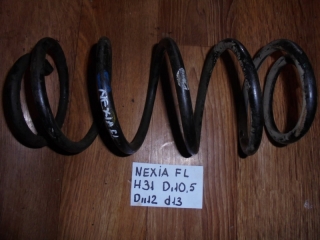 Пружина, DAEWOO, NEXIA, N100, G15MF, 1997, F, L