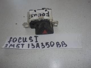 Кнопка аварийной сигнализации, FORD, FOCUS, DNW, Ford Zetec 2.0, 2002, 2M5T13A350BB