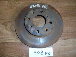 Диск тормозной, HONDA, CIVIC FERIO, EK8, D16A, 1998, F
