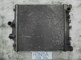 Радиатор охлаждения двигателя, HONDA, CIVIC FERIO, EK8, D16A, 1998