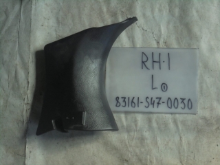 Накладка на стойку, HONDA, SM-X, RH1, B20B, 2001, F, L, низ, 83161-S47-0030