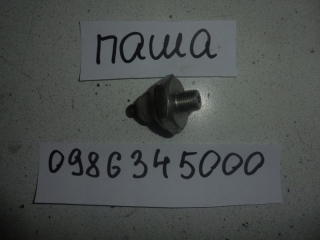 Датчик давления масла двигателя, HONDA, ACCORD, CF4, F20B, 1997-2002, 0986345000
