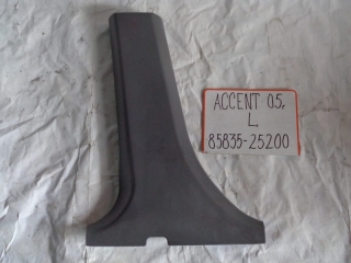 Накладка на стойку, HYUNDAI, ACCENT II, LC, G4EC, 2005, L, низ, 85835-25200