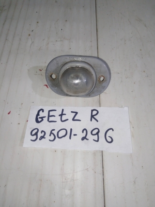Подсветка заднего номера, HYUNDAI, GETZ, TB, G4EA, 2003, 92501-296