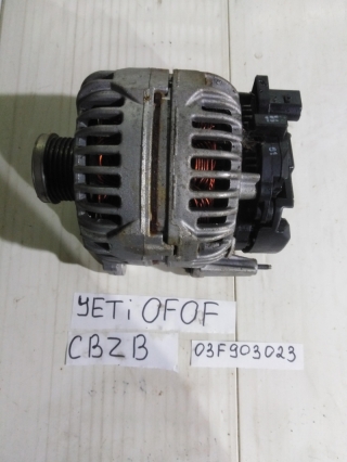 Генератор, SKODA, YETI, 0F0F, CBZB TSI, 2012, 03F903023