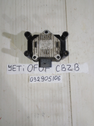 Катушка зажигания, SKODA, YETI, 0F0F, CBZB TSI, 2012, 032905106