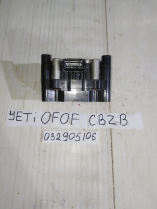 Катушка зажигания, SKODA, YETI, 0F0F, CBZB TSI, 2012, 032905106