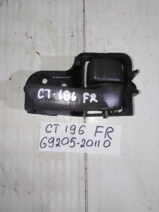Ручка двери внутренняя, TOYOTA, CALDINA, CT196, 2C-T, 1994, F, R, 69205-20110
