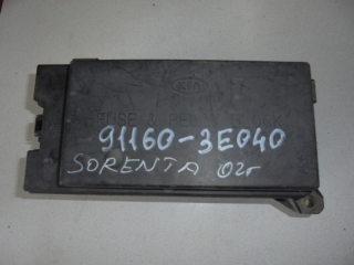 Блок предохранителей, KIA, SORENTO, BL, D4CB, 2002, 91160-3E040