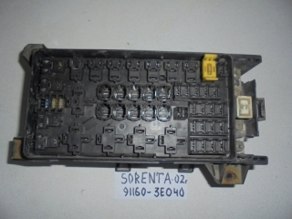 Блок предохранителей, KIA, SORENTO, BL, D4CB, 2002, 91160-3E040