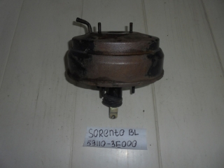 Вакуумный усилитель тормозов, KIA, SORENTO, BL, D4CB, 2002, 59110-3E000