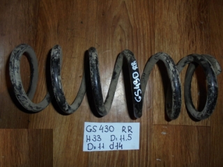 Пружина, LEXUS, GS430, UZS190, 3UZ-FE, 2006, R