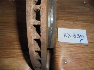 Диск тормозной, LEXUS, RX330, MCU38, 3MZ-FE, 2003-2006, F