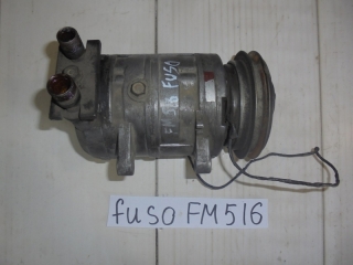 Компрессор кондиционера, MITSUBISHI, FUSO, FM516L, 6D15T, 1991