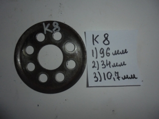 Шайба маховика, MAZDA, CRONOS, GE8P, K8-ZE, 1991-1995
