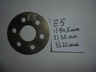 Шайба маховика, TOYOTA, CORSA, EL43, 5E-FE, 1994