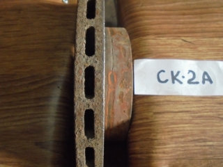 Диск тормозной, MITSUBISHI, LANCER, CK2A, 4G15, 2000, F
