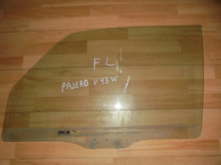 Стекло двери, MITSUBISHI, PAJERO, V43W, 6G72, 1996, F, L