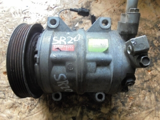 Компрессор кондиционера, NISSAN, BLUEBIRD, QU14, SR20DE, 1997
