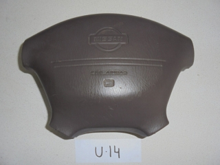 Подушка безопасности водителя, NISSAN, BLUEBIRD, HNU13, SR20DE, 1992