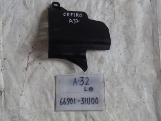 Накладка на стойку, NISSAN, CEFIRO WAGON, A32, VQ20DE, 1998, F, L, низ, 66901-31U00