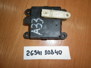 Мотор заслонки отопителя, NISSAN, CEFIRO, A33, VQ20DE, 2001, 2G341 30840