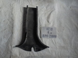 Накладка на стойку, NISSAN, CUBE, ANZ10, CGA3DE, 1998, R, низ, 76915-2U000