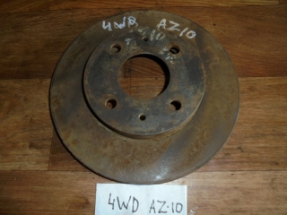 Диск тормозной, NISSAN, CUBE, ANZ10, CGA3DE, 1998, F