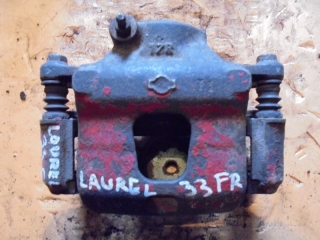 Суппорт тормозной, NISSAN, LAUREL, HC33, RB20DE, 1991, F, R