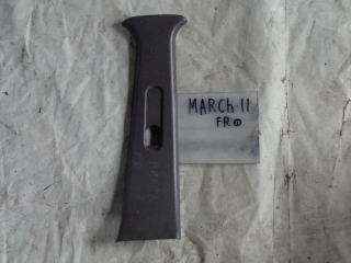 Накладка на стойку, NISSAN, MARCH, K11, CG10DE, 1998, R, верх