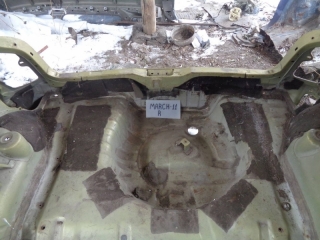 Панель кузова задняяя, NISSAN, MARCH, K11, CG10DE, 1998, R