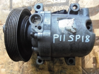 Компрессор кондиционера, NISSAN, PRIMERA CAMINO, WP11, SR18DE, 1998