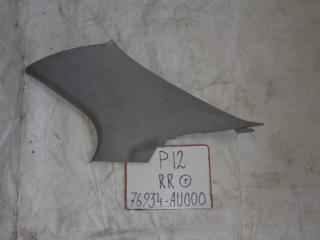 Накладка на стойку, NISSAN, PRIMERA, P12, QG18DE, 2002, R, R, верх, 76934-AU000