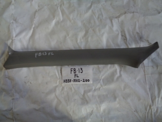 Накладка на стойку, NISSAN, SUNNY, FB13, GA13DS, 1990-1993, F, L, верх, H337-5312-200