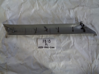 Накладка на стойку, NISSAN, SUNNY, FB13, GA13DS, 1990-1993, F, L, верх, H337-5312-200