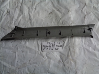 Накладка на стойку, NISSAN, SUNNY, FB13, GA13DS, 1990-1993, F, R, верх, 76911-50C00