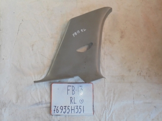 Накладка на стойку, NISSAN, SUNNY, FB13, GA13DS, 1990-1993, R, L, верх, 76935H351