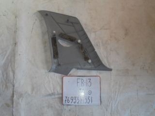 Накладка на стойку, NISSAN, SUNNY, FB13, GA13DS, 1990-1993, R, L, верх, 76935H351