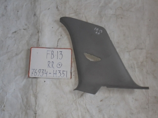 Накладка на стойку, NISSAN, SUNNY, FB13, GA13DS, 1990-1993, R, R, верх