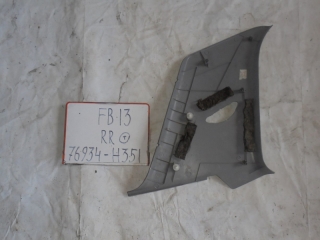 Накладка на стойку, NISSAN, SUNNY, FB13, GA13DS, 1990-1993, R, R, верх