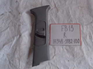 Накладка на стойку, NISSAN, SUNNY, FB13, GA13DS, 1990-1993, R, верх