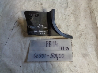 Накладка на стойку, NISSAN, SUNNY, FB14, GA15DE, 1997, F, L, низ, 66901-50U00