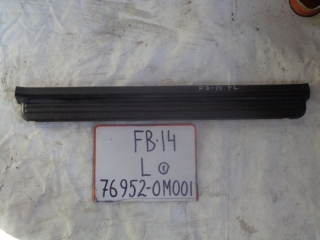 Накладка на порог внутренняя, NISSAN, SUNNY, FB14, GA15DE, 1997, F, L, 76952-0M001