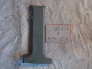 Накладка на стойку, NISSAN, LARGO, C22, CA20, 1987, R, 76934-18C00